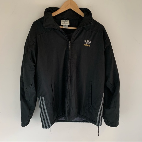 Vintage Adidas Fleece Lined Puffer Jacket - Picture 3 of 9